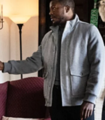 Edwin Hodge FBI Most Wanted S06 Grey Jacket