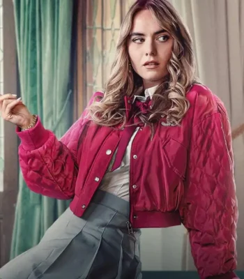 Elaine Ellington Maxton Hall The World Between Us Pink Jacket