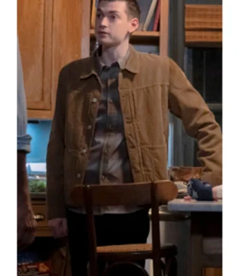 Eli Stabler Law and Order Organized Crime S05 Suede Jacket
