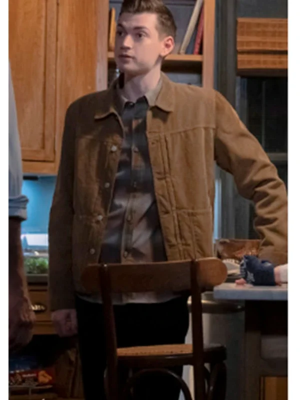 Eli Stabler Law and Order Organized Crime S05 Suede Jacket