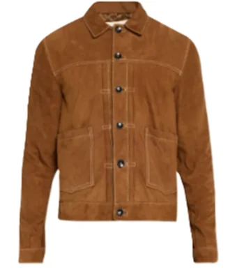 Eli Stabler Law and Order Organized Crime S05 Suede Jacket