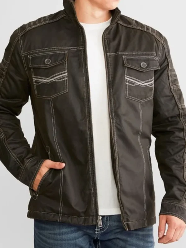 Eliot Spencer Leverage: Redemption S03 Black Jacket