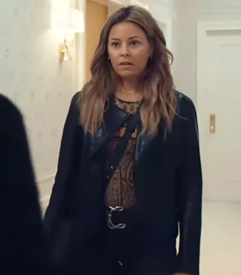 Elizabeth Banks The Better Sister S01 Leather Jacket