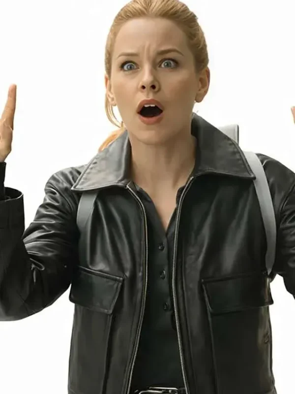 Elizabeth Banks The Miniature Wife Leather Jacket