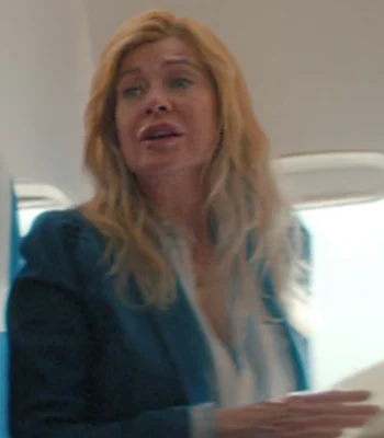 Ellen Pompeo Good American Family Denim Blazer