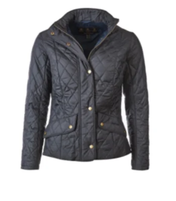 Elodie Yung The Cleaning Lady S04 Black Quilted Jacket