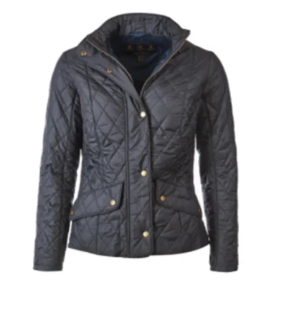 Elodie Yung The Cleaning Lady S04 Black Quilted Jacket