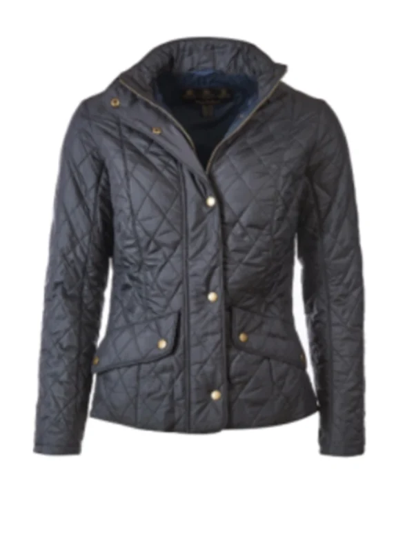 Elodie Yung The Cleaning Lady S04 Black Quilted Jacket