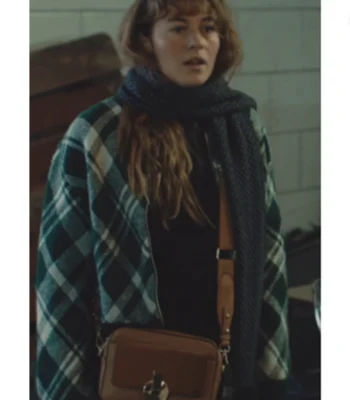 Emily Wright I Jack Wright S01 Green Tartan Bomber Jacket