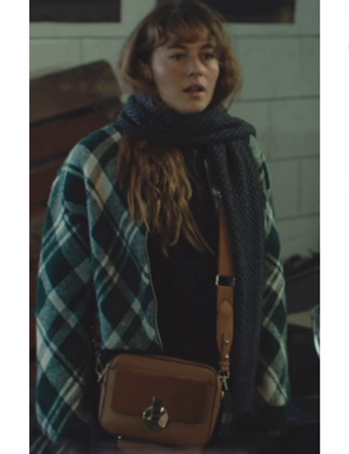 Emily Wright I Jack Wright S01 Green Tartan Bomber Jacket Emily Wright I Jack Wright S01 Green Tartan Bomber Jacket