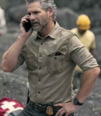 Eric Bana Untamed Beige Shirt