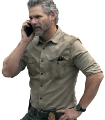 Eric Bana Untamed Beige Shirt