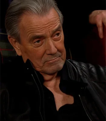Eric Braeden The Young and the Restless Quilted Leather Jacket