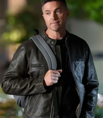 Eric Winter The Rookie S07 Leather Jacket