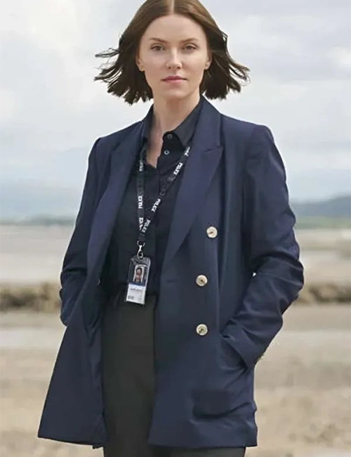 Erin Shanagher The Bay S05 Blue Coat Erin Shanagher The Bay S05 Blue Coat