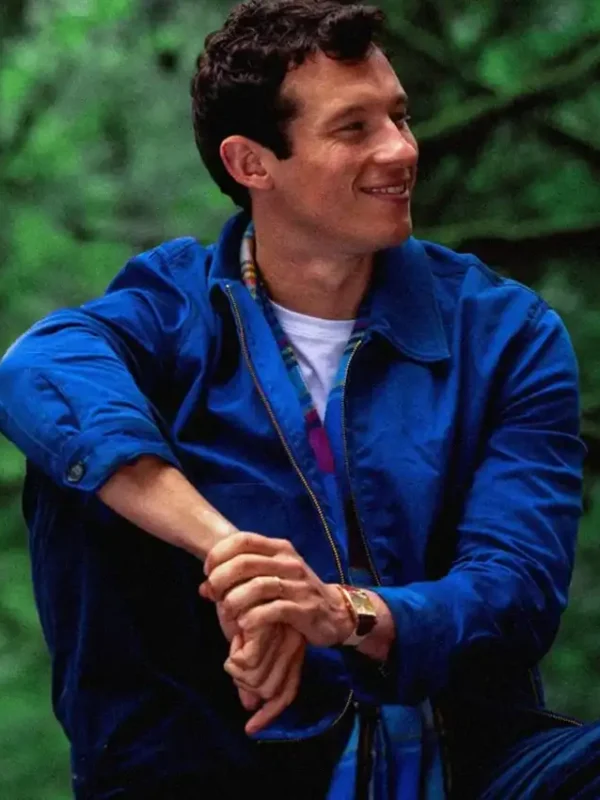 Eternity Callum Turner Blue Jacket