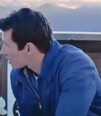 Eternity Callum Turner Blue Jacket