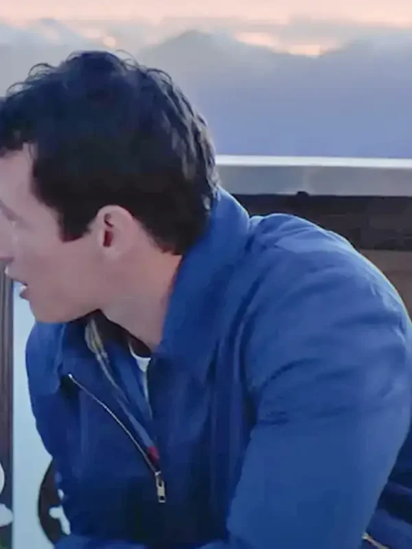 Eternity Callum Turner Blue Jacket