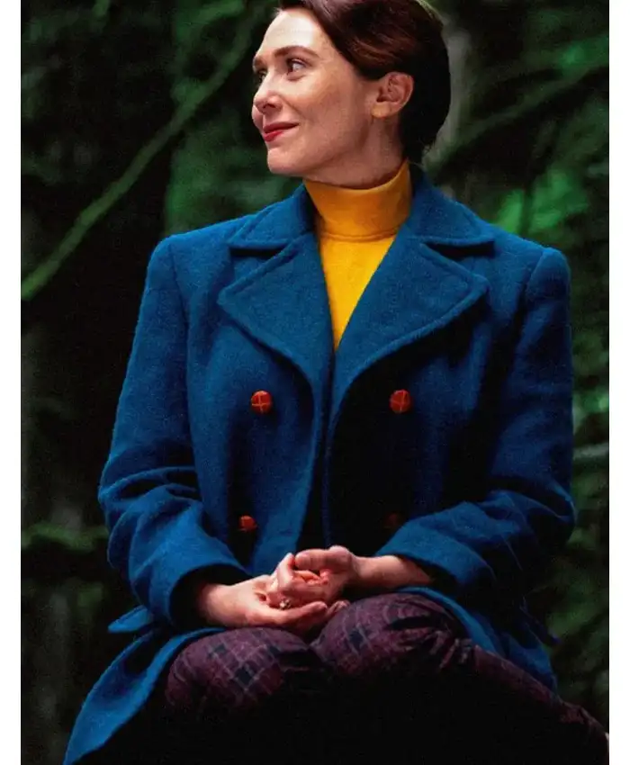 Eternity Joan Blue Wool Coat Eternity Joan Blue Wool Coat
