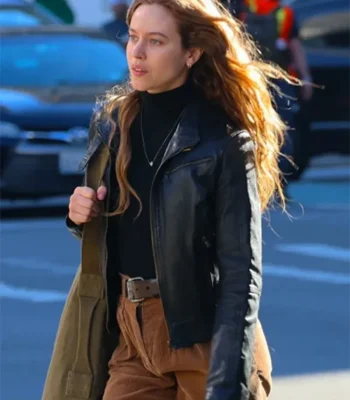 Étoile Lou de Laâge Black Leather Jacket