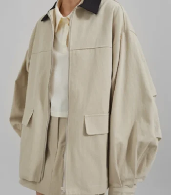 Eva Longoria Searching for Spain S01 Eva Longoria Beige Jacket