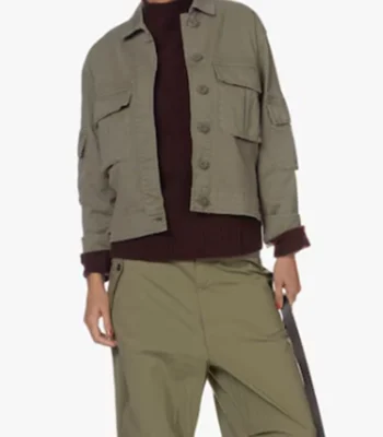 Eva Longoria Searching for Spain S01 Eva Longoria Green Jacket