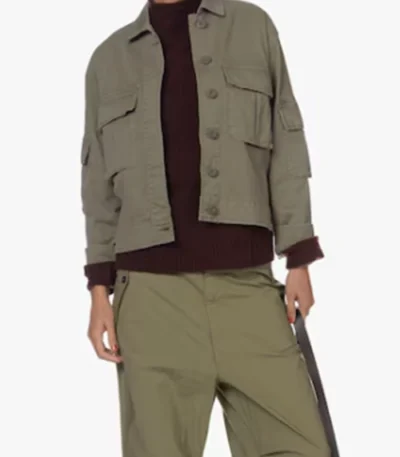 Eva Longoria Searching for Spain S01 Eva Longoria Green Jacket