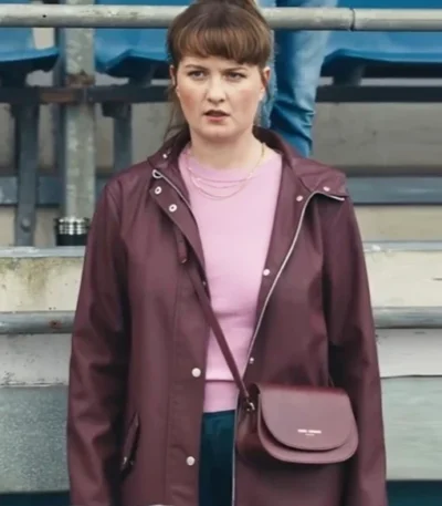 Eva van Gessel Football Parents S01 Purple Coat