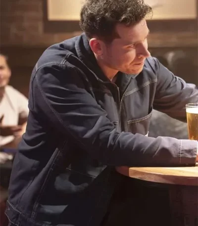 Evan Buckley 9-1-1 S08 Blue Cotton Jacket