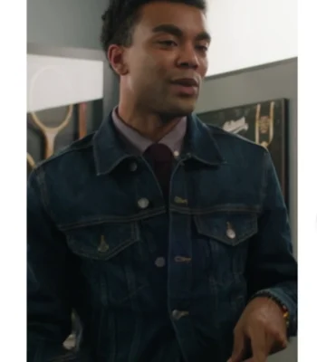 Evan Small Achievable Goals S01 Denim Trucker Jacket