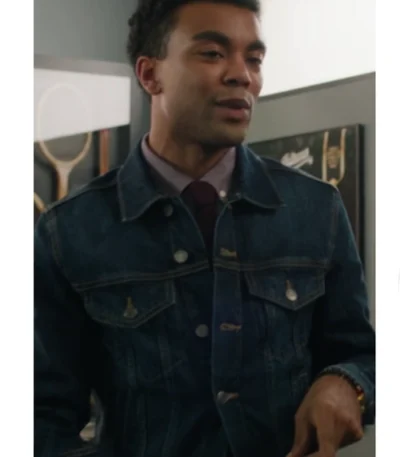 Evan Small Achievable Goals S01 Denim Trucker Jacket