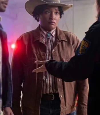 Fire Country S04 Eve Edwards Brown Jacket