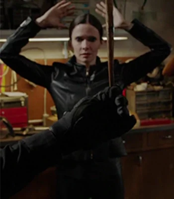 Eve Grimm S06 Black Leather Jacket