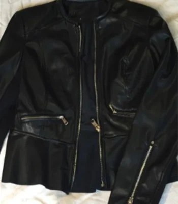 Eve Grimm S06 Black Leather Jacket