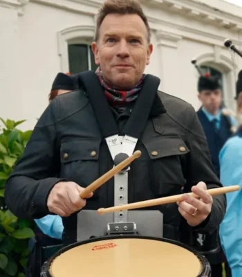 Ewan McGregor Long Way Home S01 Black Jacket