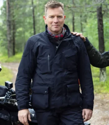 Ewan McGregor Long Way Home S01 Blue Jacket