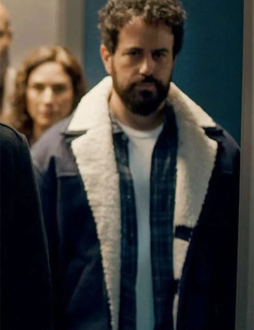 Father Phil Orley SurrealEstate Cotton Shearling Jacket Father Phil Orley SurrealEstate Cotton Shearling Jacket