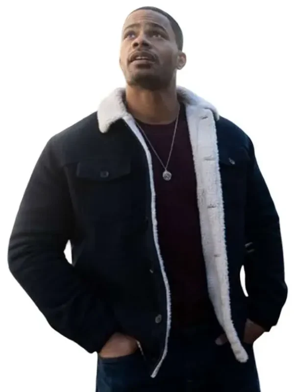Fire Country Jake Crawford Shearling Jacket