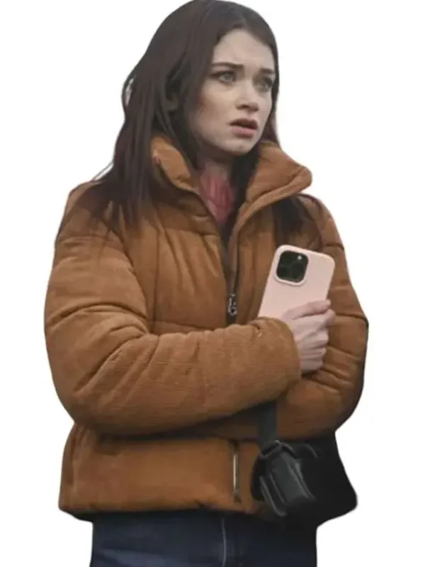 Fire Country Olivia Brown Corduroy Jacket