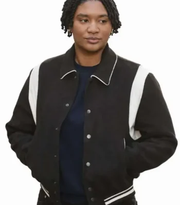 Fire Country S04 Eve Edwards Black Wool Jacket