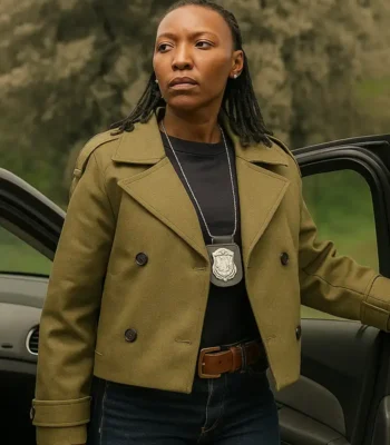 Frauds Amaya Cropped Peacoat