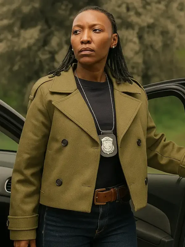 Frauds Amaya Cropped Peacoat