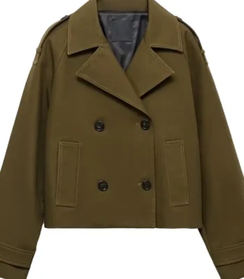 Frauds Amaya Cropped Peacoat