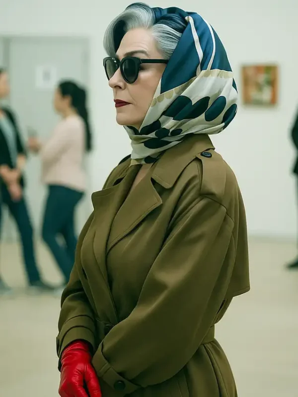 Frauds Miss Take Green Coat