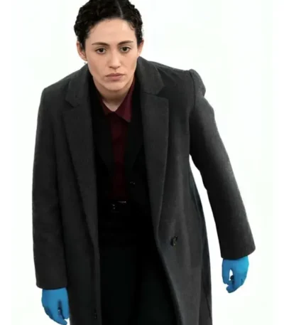 Furious Emmy Rossum Wool Coat