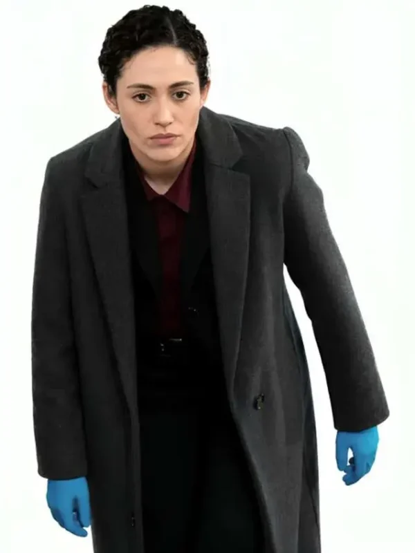 Furious Emmy Rossum Wool Coat