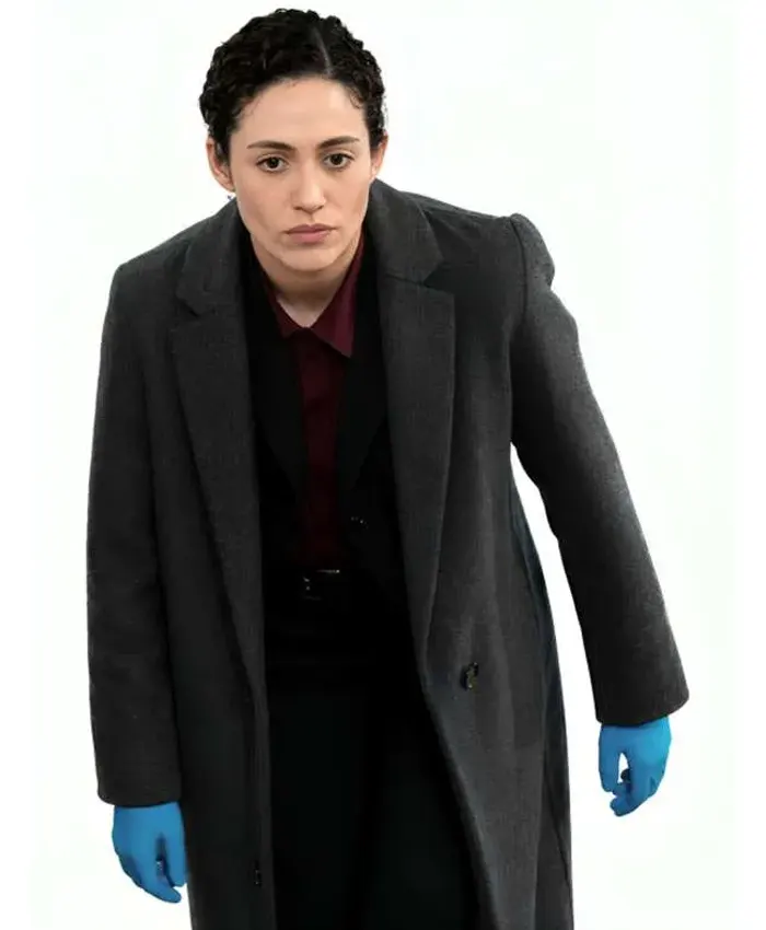 Furious Emmy Rossum Wool Coat Furious Emmy Rossum Wool Coat