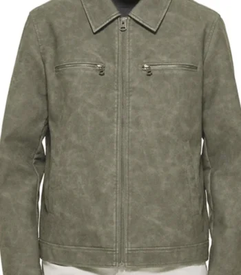 Garrett Hedlund Tulsa King S03 Suede Leather Jacket