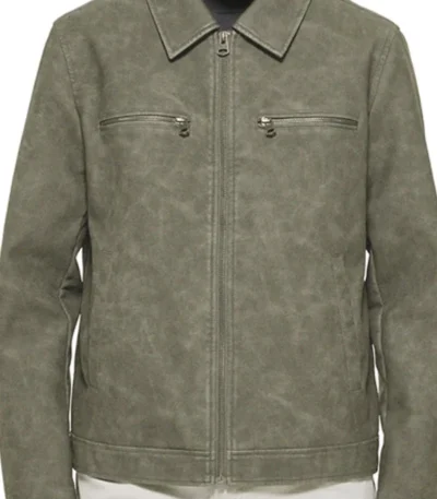 Garrett Hedlund Tulsa King S03 Suede Leather Jacket