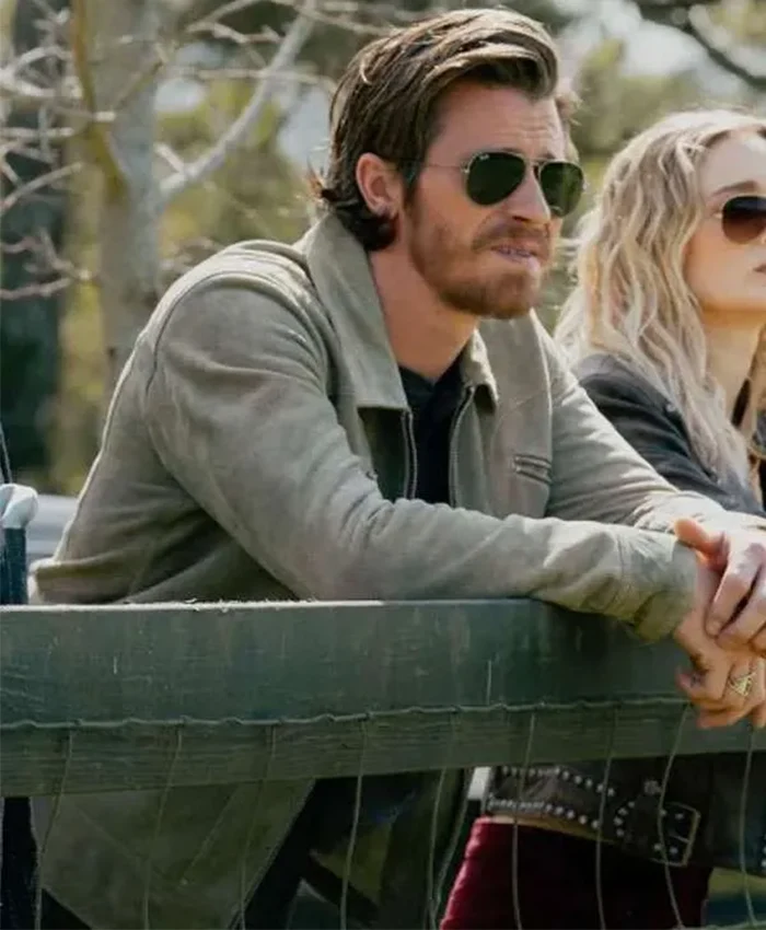 Garrett Hedlund Tulsa King S03 Suede Leather Jacket Garrett Hedlund Tulsa King S03 Suede Leather Jacket